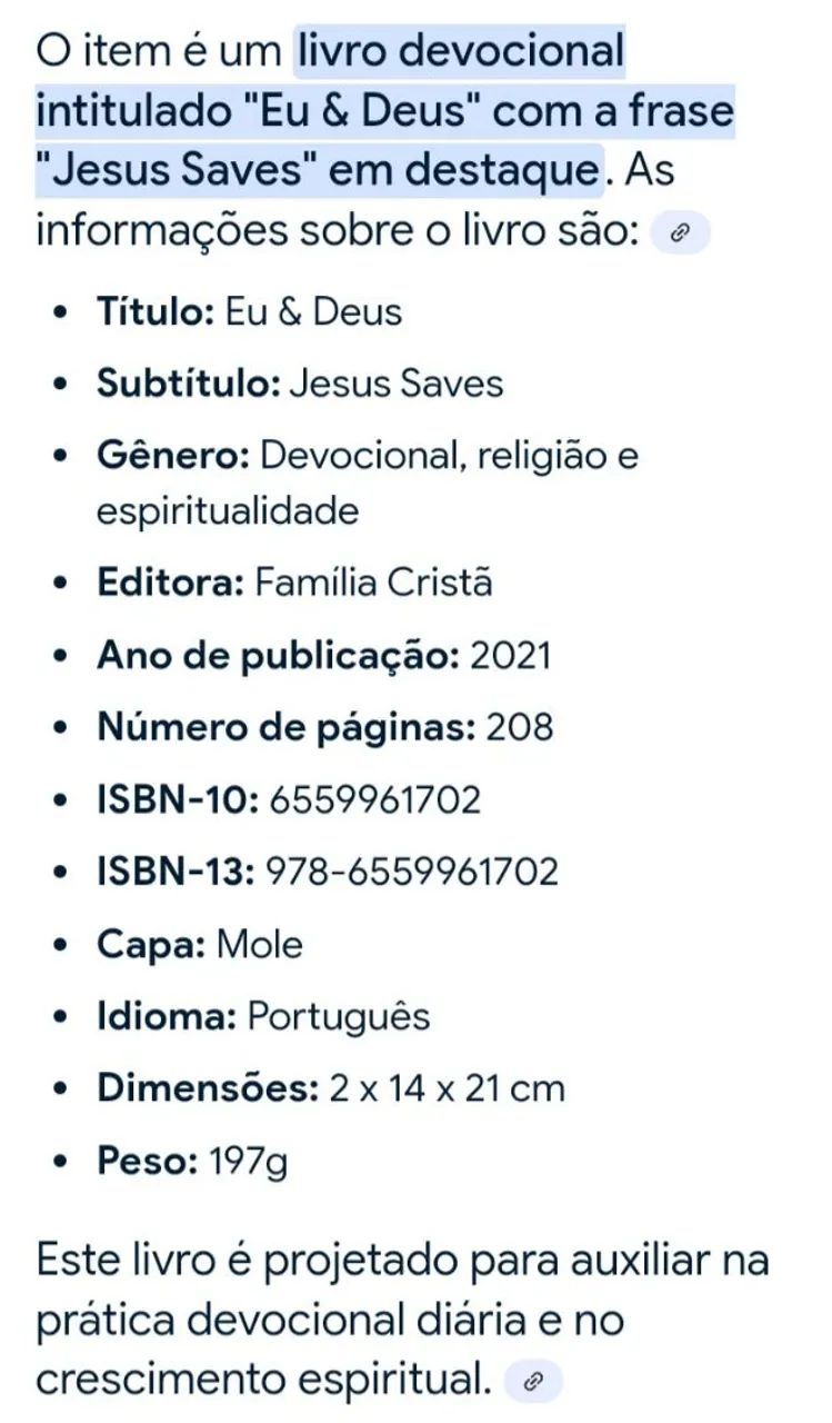 Livro Jesus Salva -  Eu e Deus - Foto 4