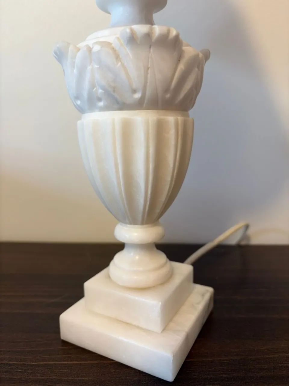 Raro abajur italiano em mármore anos 70  - Foto 2