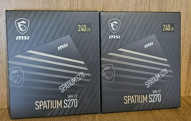 ssd sata 240gb msi spatium s270 leitura 500mbs e gravaçao 400mbs novo lacrado nota e garan