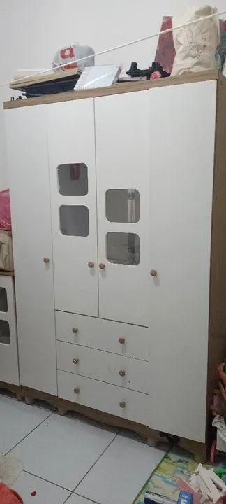 Guarda-Roupa e cômoda Infantil - Foto 4