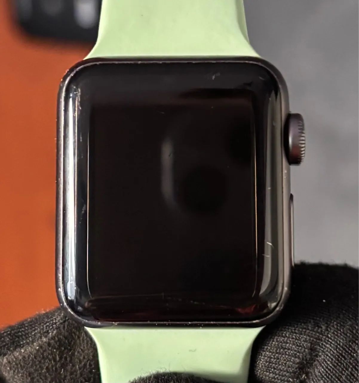Apple Watch Series 3 38mm preto 91% Bateria - Smartwatches