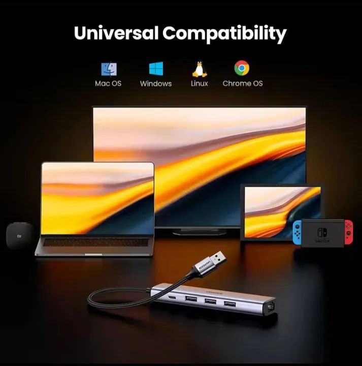 HUB adaptador Ethernet USB 3.0 de 1000Mbps. - Foto 5