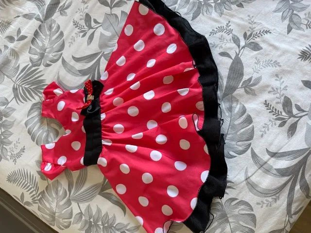 Vestido Minnie infantil 