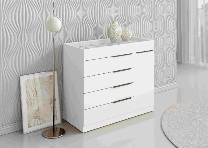 Comoda Arv Sevilha 5G1P Branco
