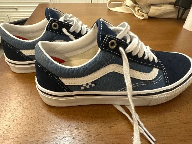 Tênis Skate Old Skool Navy White