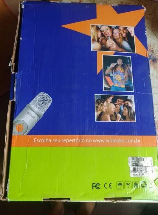 Videoke Raf Ivideokê Mini 8162 Com 295 Músicas - Foto 4