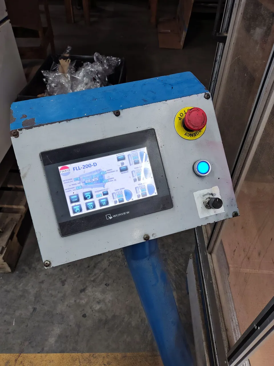 Máquina industrial flexográfica