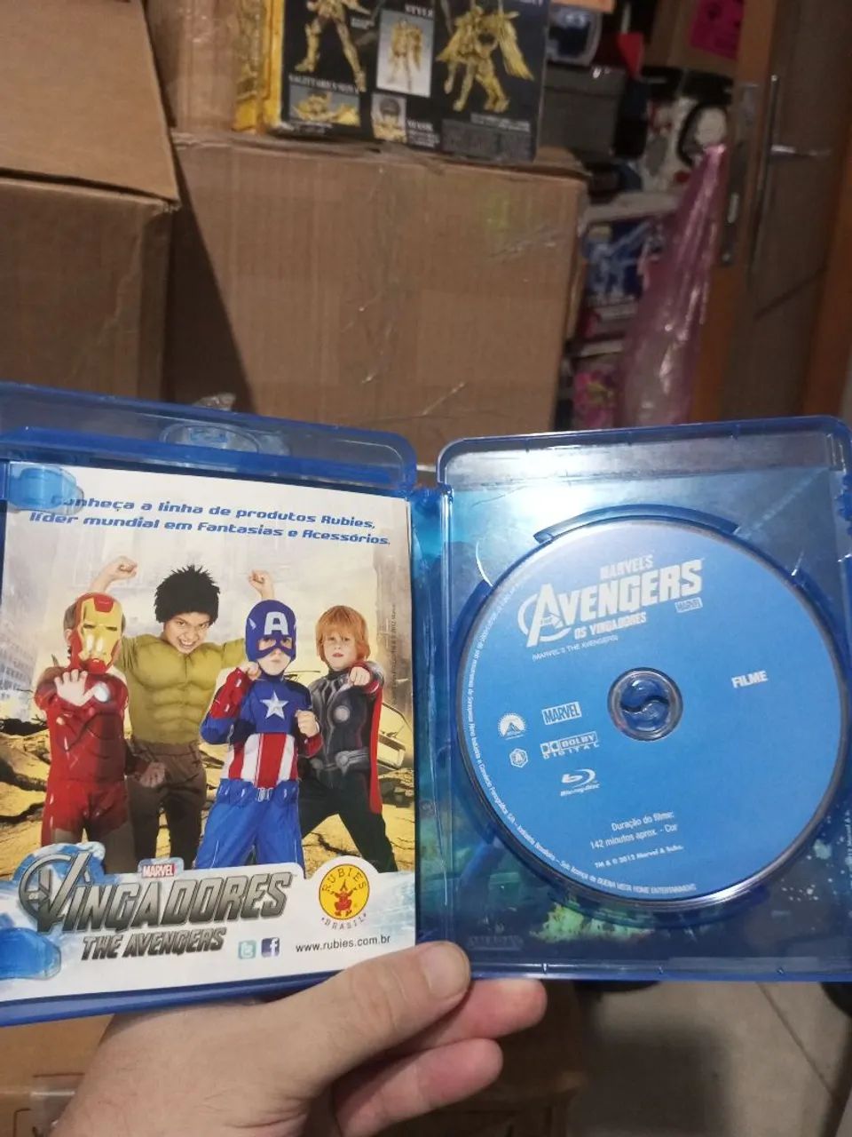 Os Vingadores Marvel Blu Ray original avengers - Foto 2