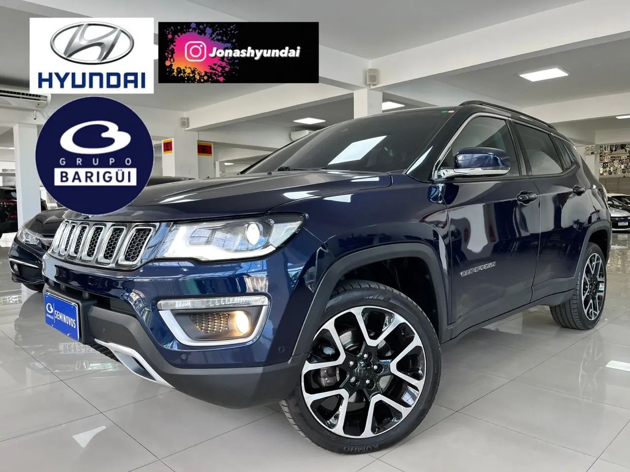 COMPASS LIMITED 4x4 2.0 TB AUT9 2020 DIESEL COM 81 MIL KM!!!  VISTORIA CAUTELAR APROVADA 