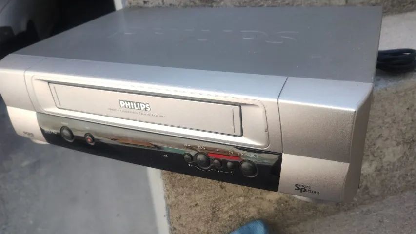 SUCATA VÍDEO CASSETE PHILIPS VR407 PARA PEÇAS  - Foto 3