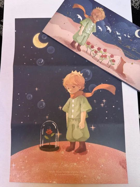 Papel de carta  O Pequeno Príncipe - Foto 2