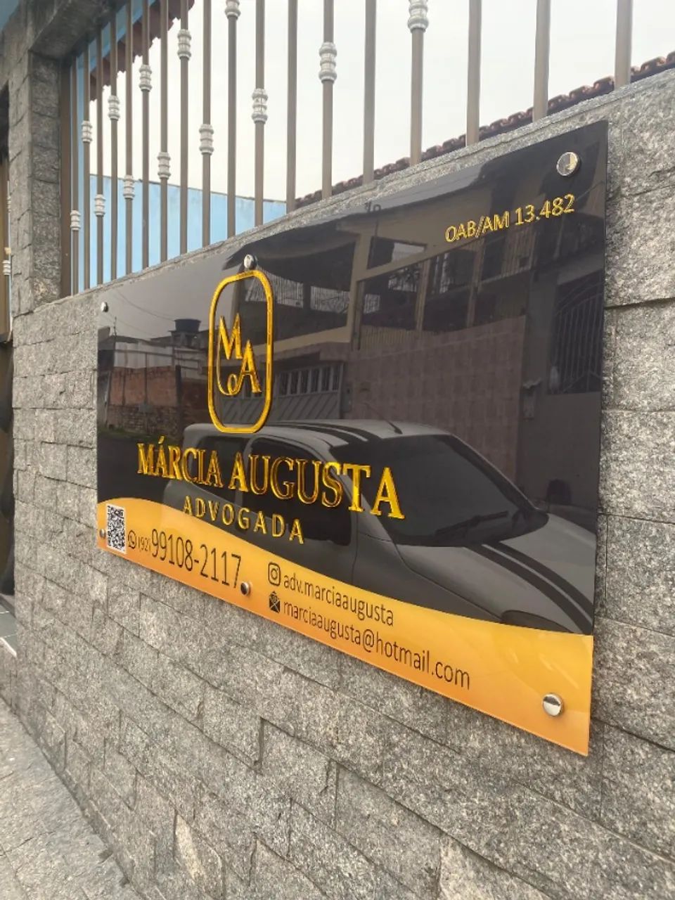 Placa de parede em acrílico  - Foto 3