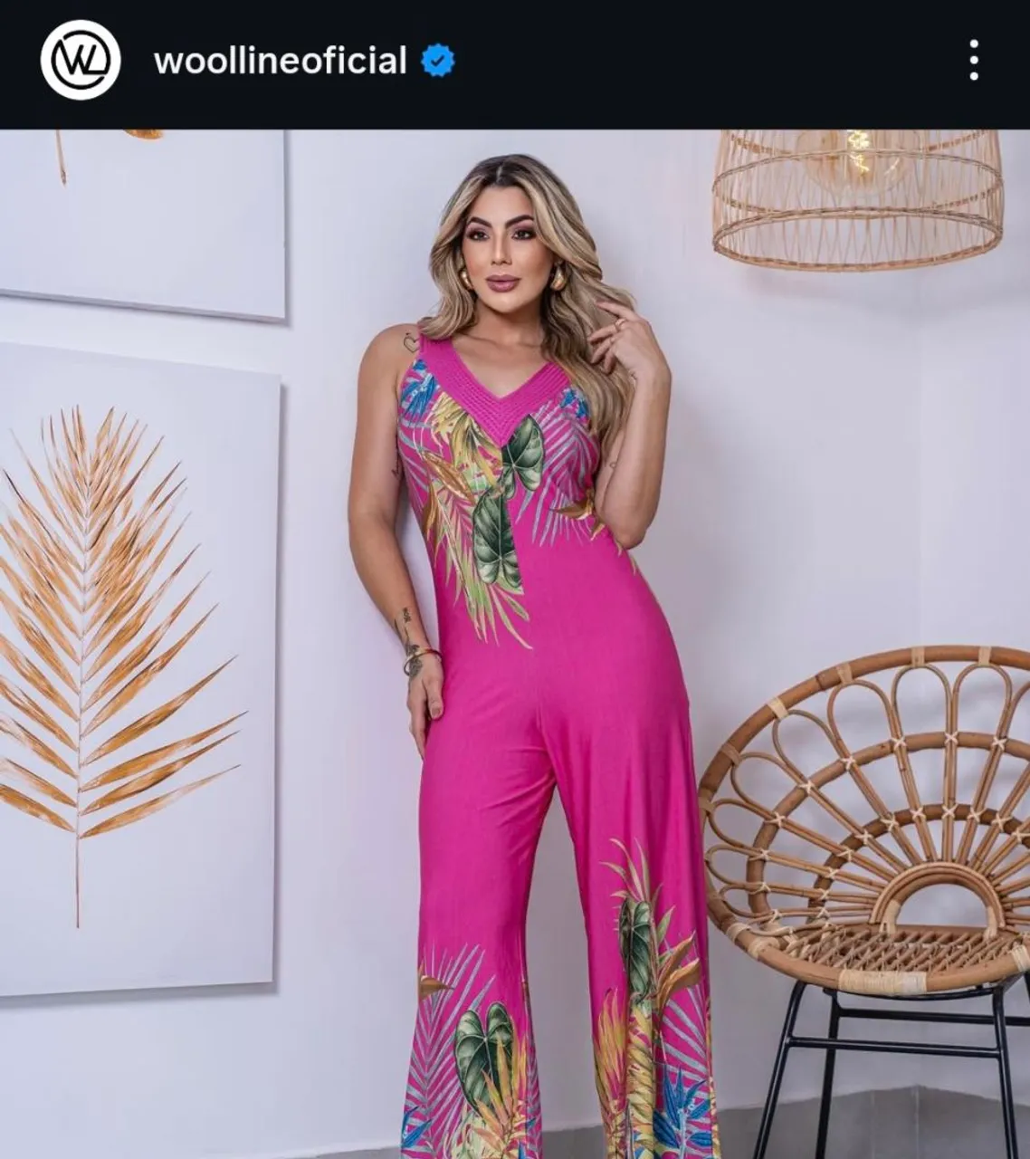 Macacão Feminino Estampado - Verão