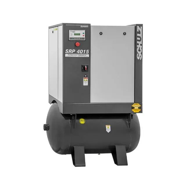 COMPRESSOR SCHULZ PARAFUSO SRP4015E R 230L 11B TRIFASICO