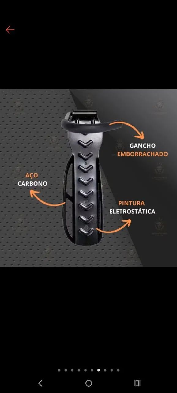 Suporte de parede para bicicleta  - Foto 4