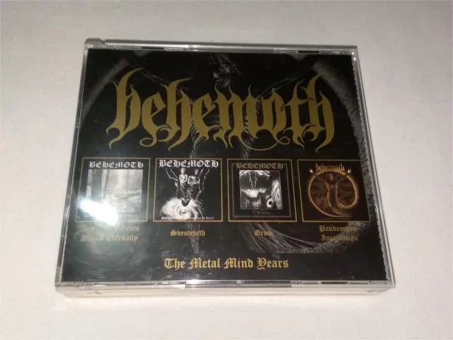 Behemoth - The Metal Mind Years - Box Com 4 Cds - Importado UK
