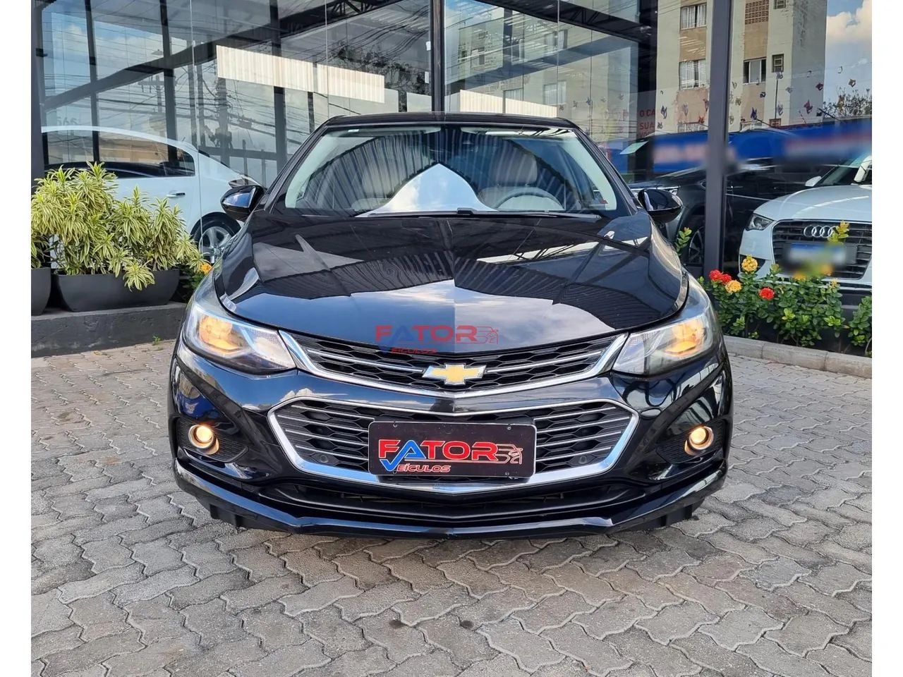 CRUZE LTZ 1.4 16V TURBO FLEX 4P AUT.  PRETA 2017/2017 - Foto 2