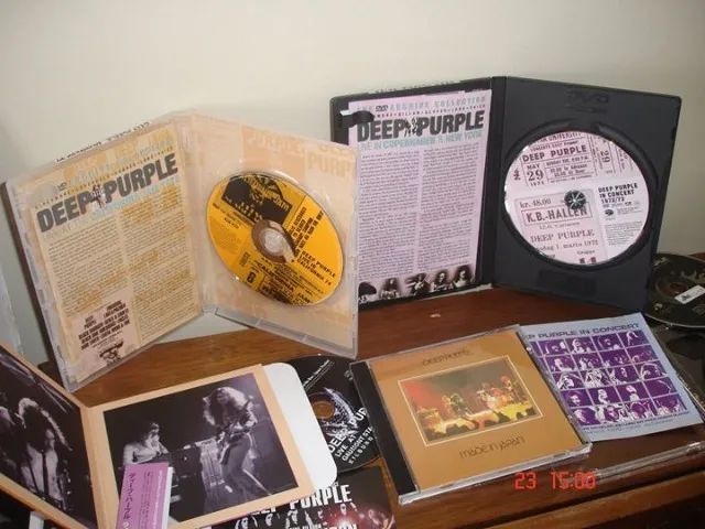 DEEP PURPLE LOTE CD DVD+AO VIVO EM LONDRES DUPLO . - Foto 2