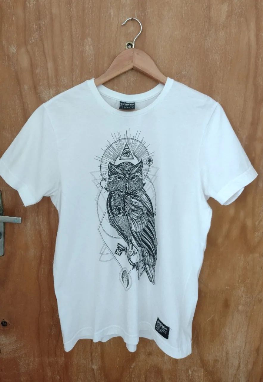 Camiseta Coruja Geométrica OKDOK - Foto 2