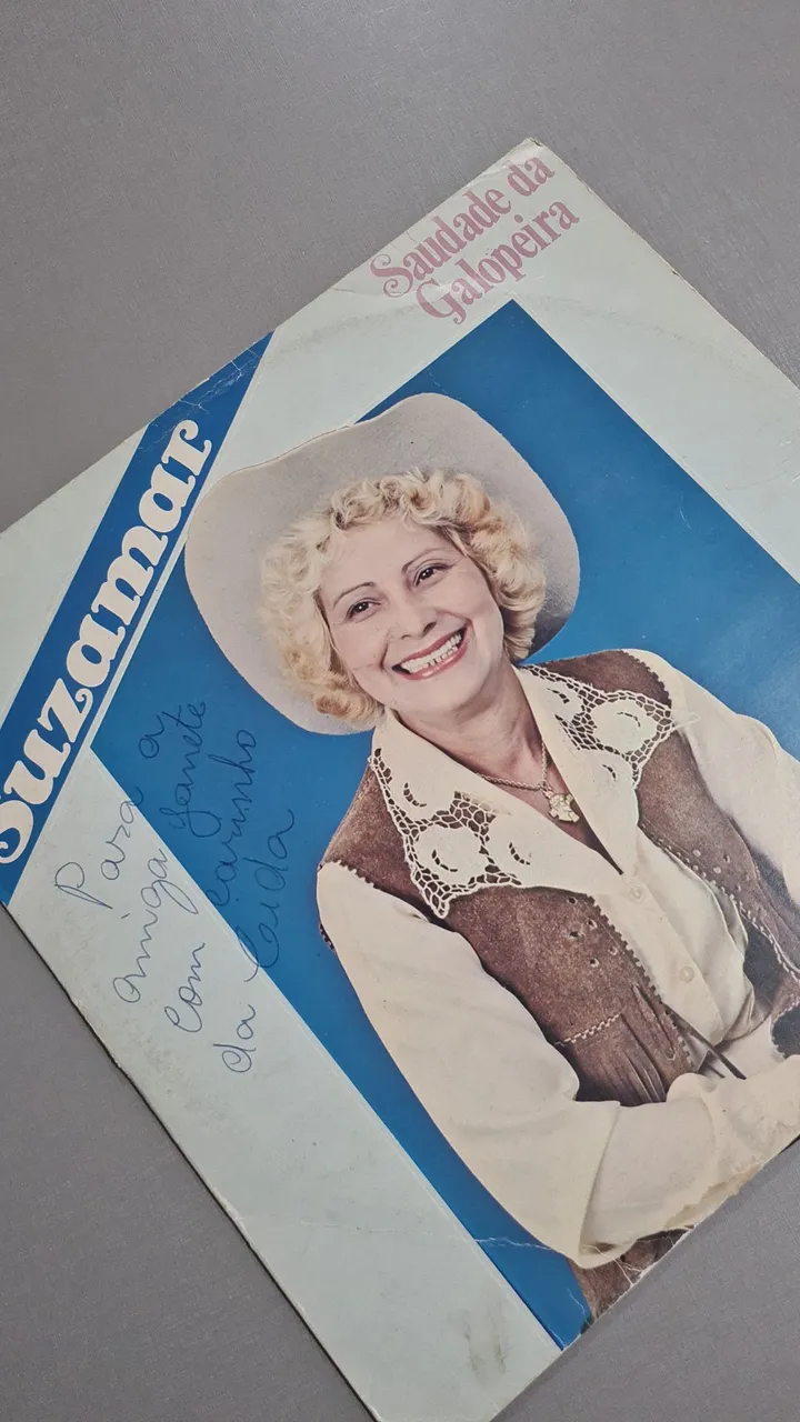 Disco de Vinil Suzamar - Saudade da Galopeira