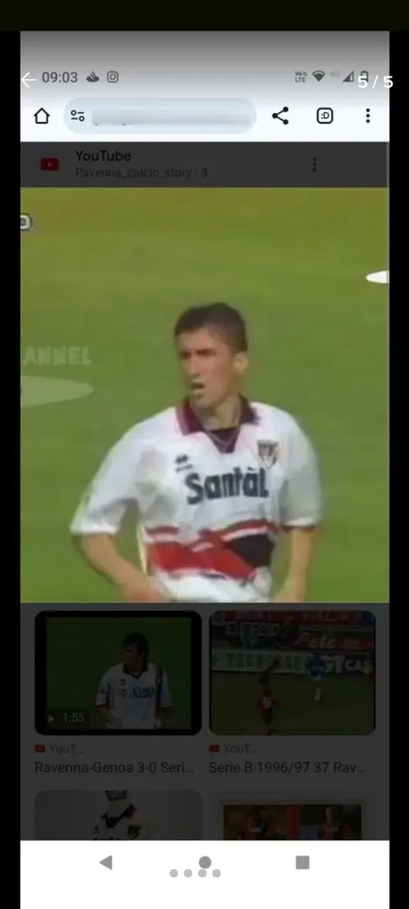 Camisa Genoa 1996-1997 Oficial 28 Pereira XL - Foto 5