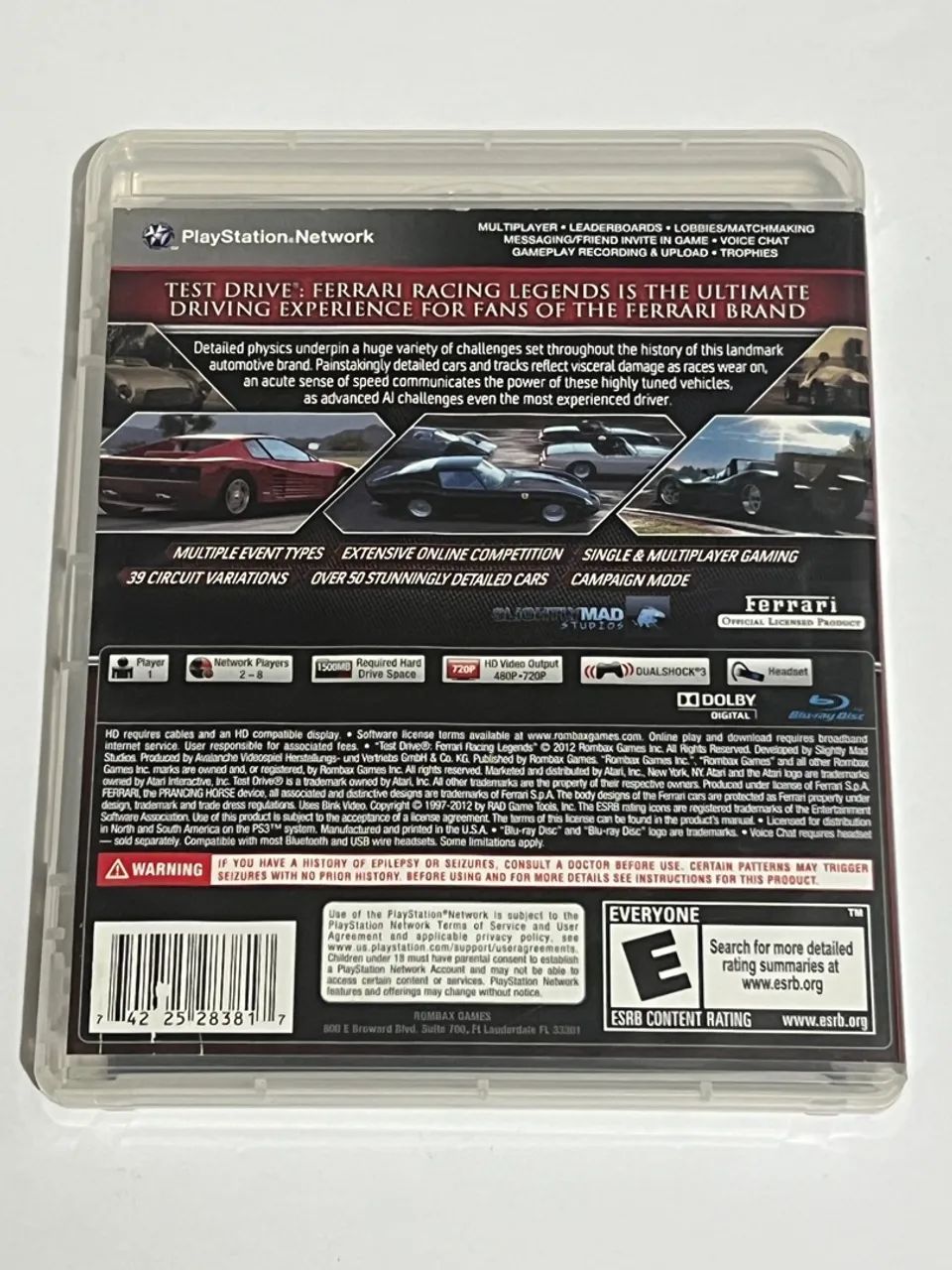 Ferrari Racing Legends - PS3 - Raro - Foto 2