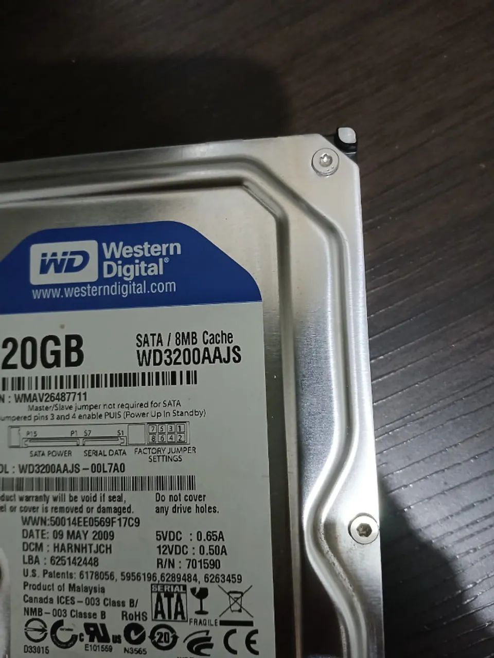 HD Western Digital 320GB para PC - Foto 2