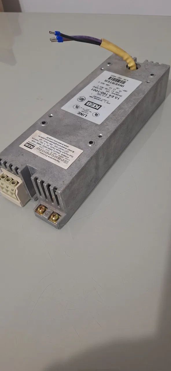 Filtro hf para inversor de frequência keb f4.