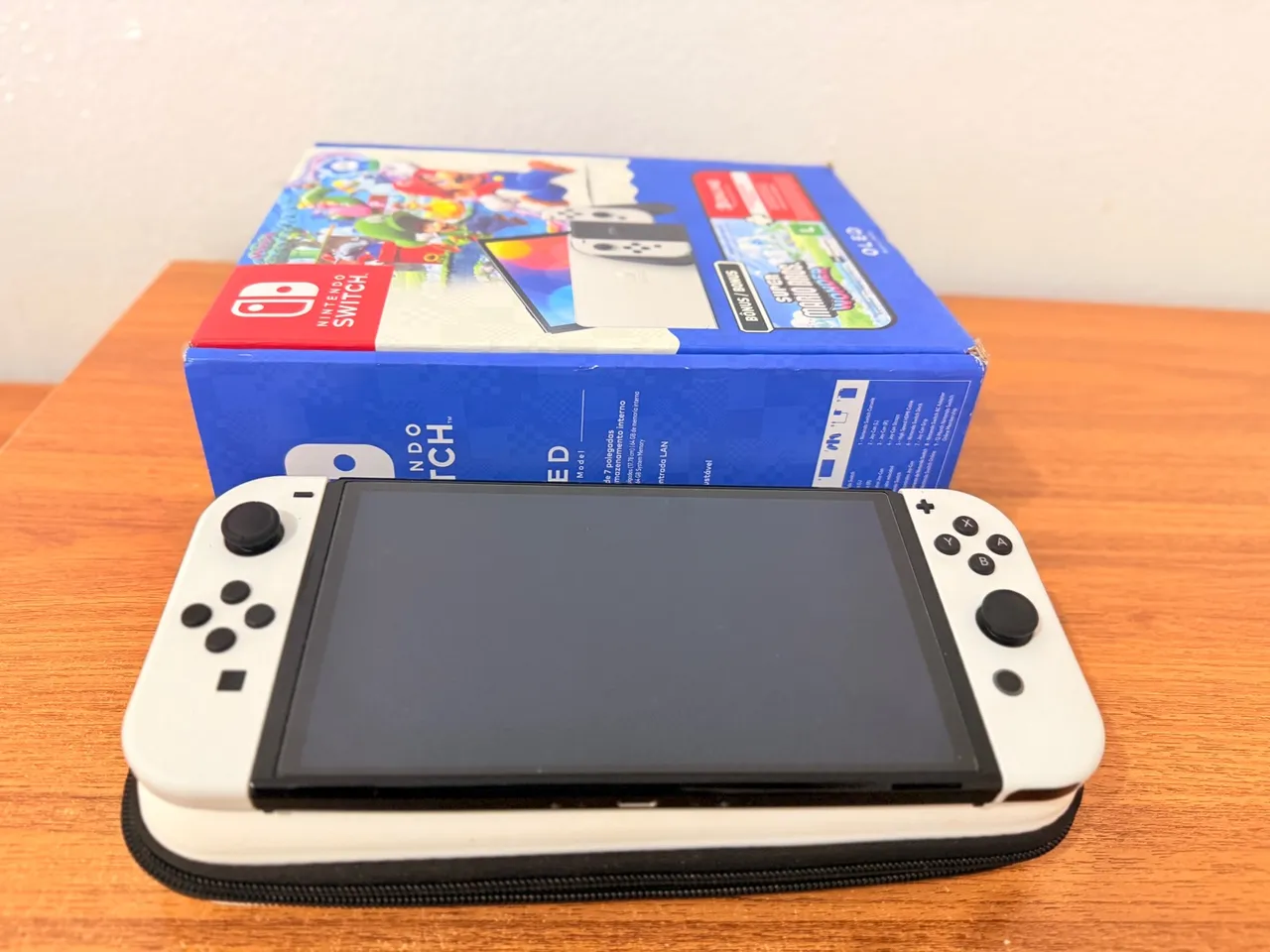 Nintendo Switch OLED Branco - Novo na Caixa