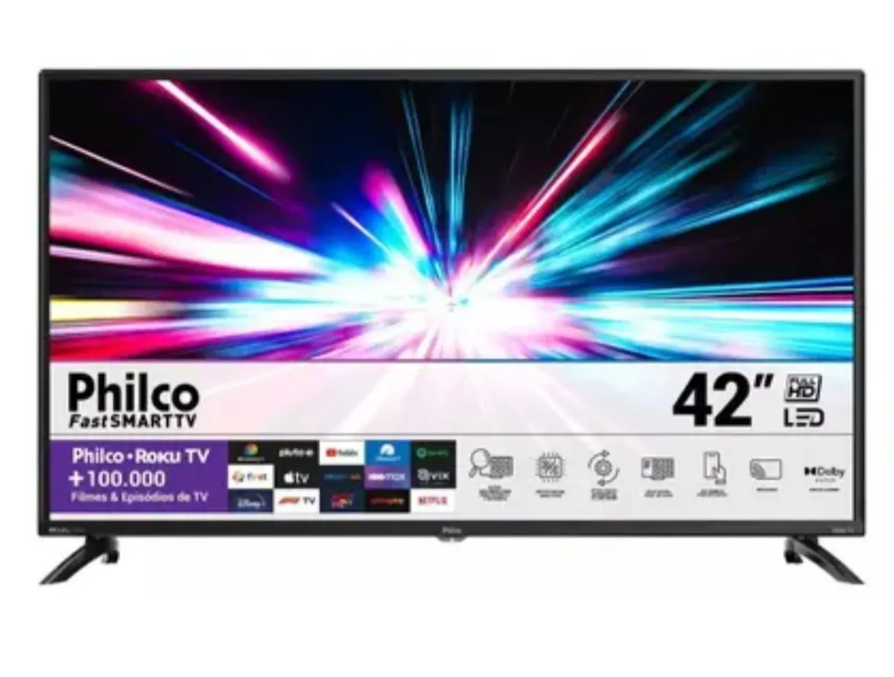 Smart TV Philco Roku 42 Polegadas