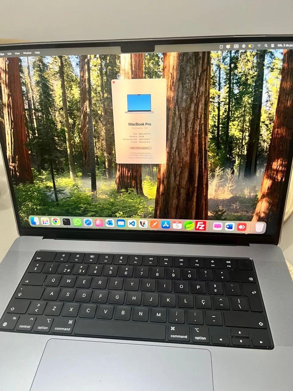 Imperdível MacBook Pro 16" M2 Pro (2023) - Impecável! - Foto 3