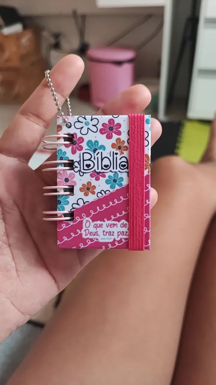 Mini bíblia chaveiro  - Foto 3