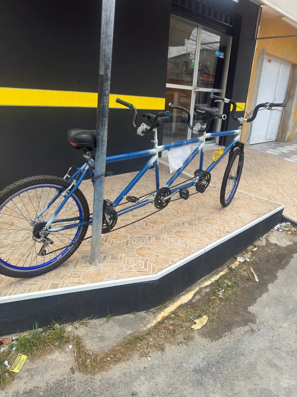Bicicleta tripla Azul - Passeios Divertidos! - Foto 3
