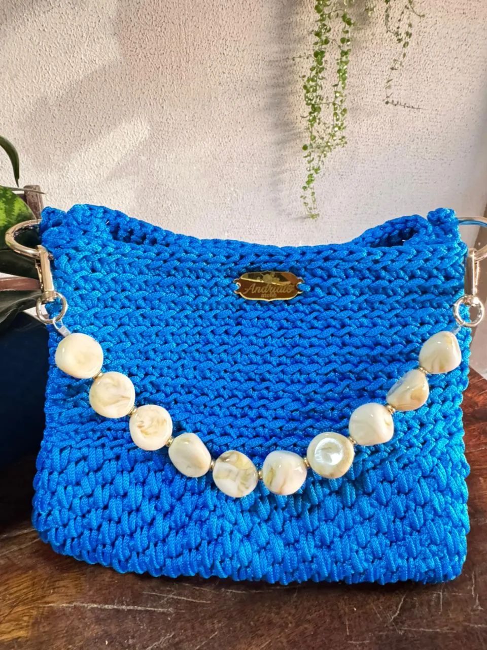 Bolsa Crochê - Fio Náutico 