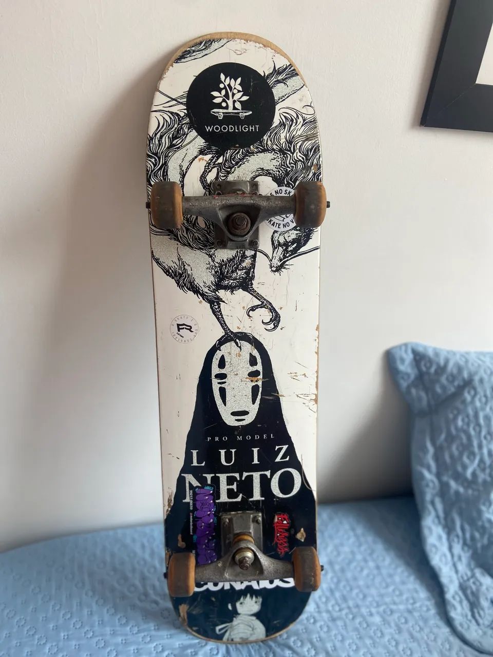 Skate Completo WoodLight - Luiz Neto Pro Model