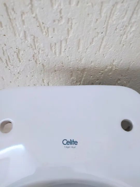 Vaso /bacia sanitária convencional com abertura (PNE) Celite - Foto 2