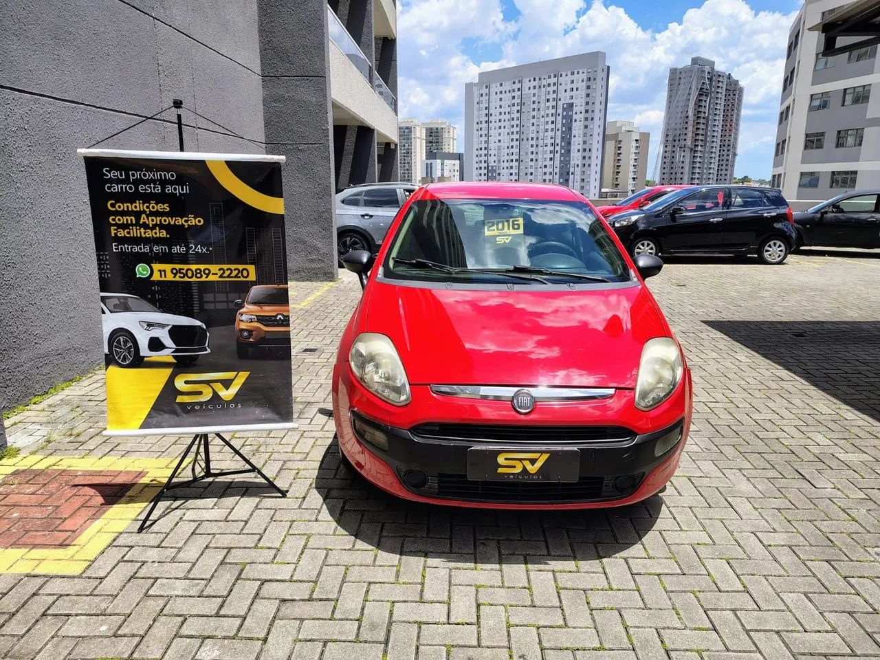 FIAT/PUNTO 1.4 ATTRACTIVE 8V KM139.000 2016 MUITO NOVO <br><br>2015/2016 - Foto 6