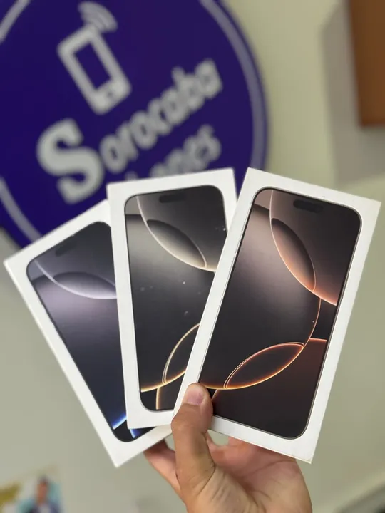 iPhone 16 Pro Max 256GB / novo lacrado / todas as cores