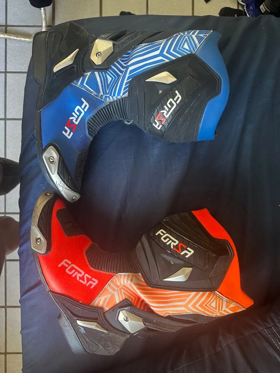 Macacao alpinestars 54 + bota e luva forza - Foto 3