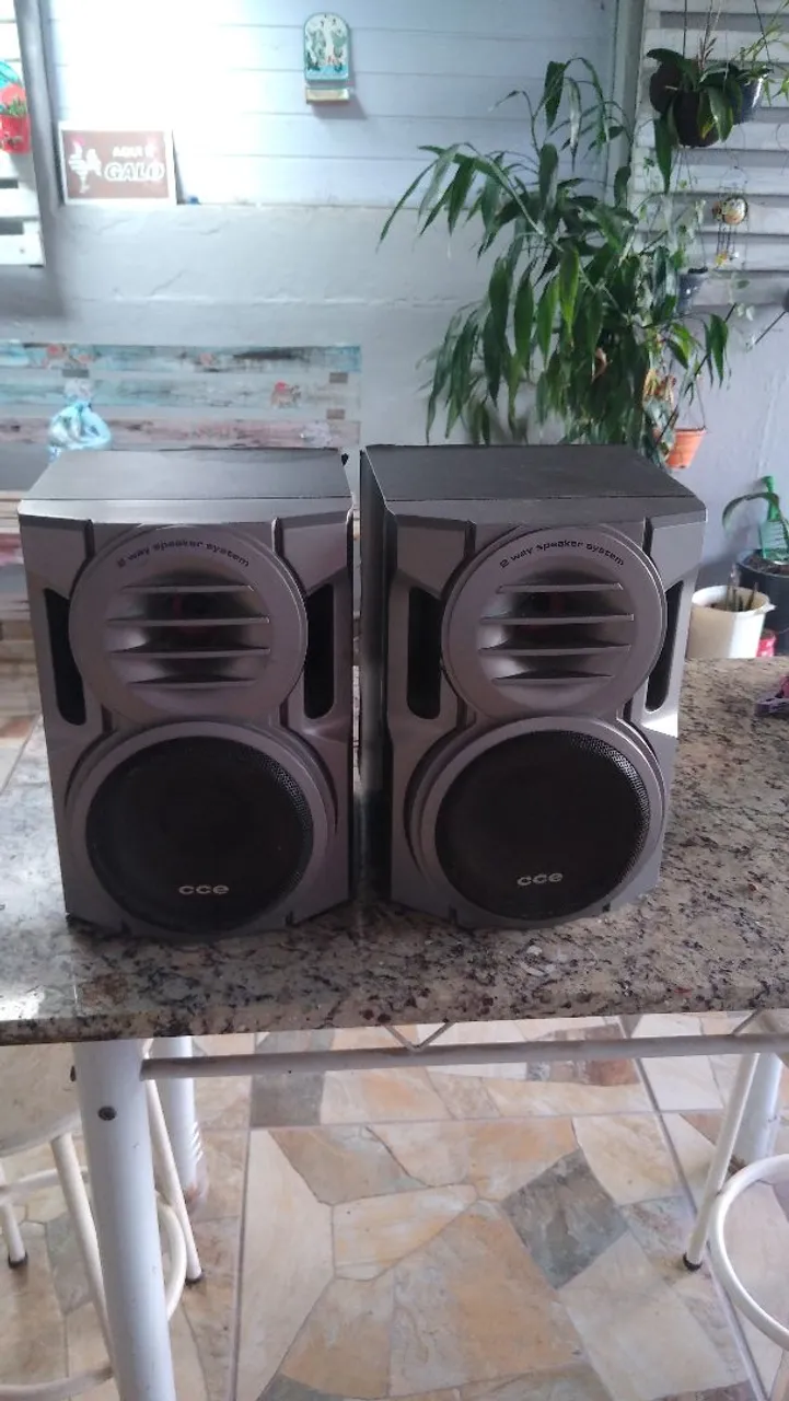 Caixas de Som CCE 2 Vias