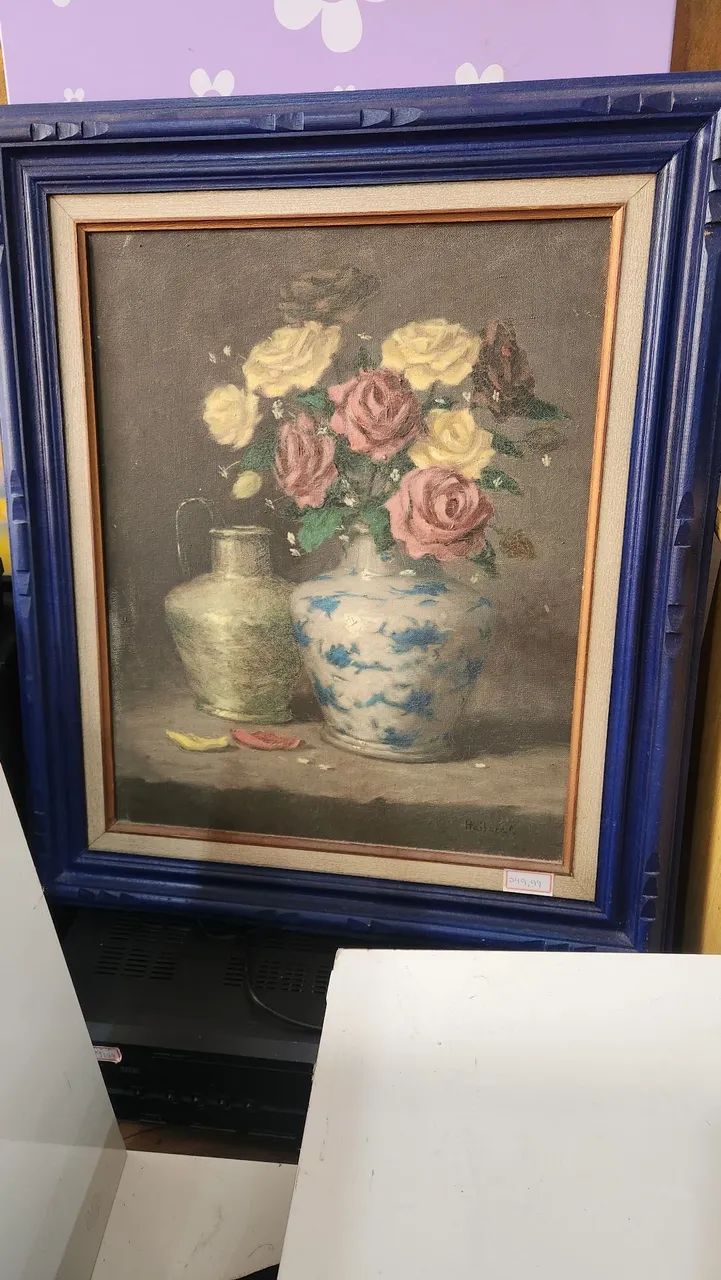 Quadro com Flores e Vasos - Foto 2