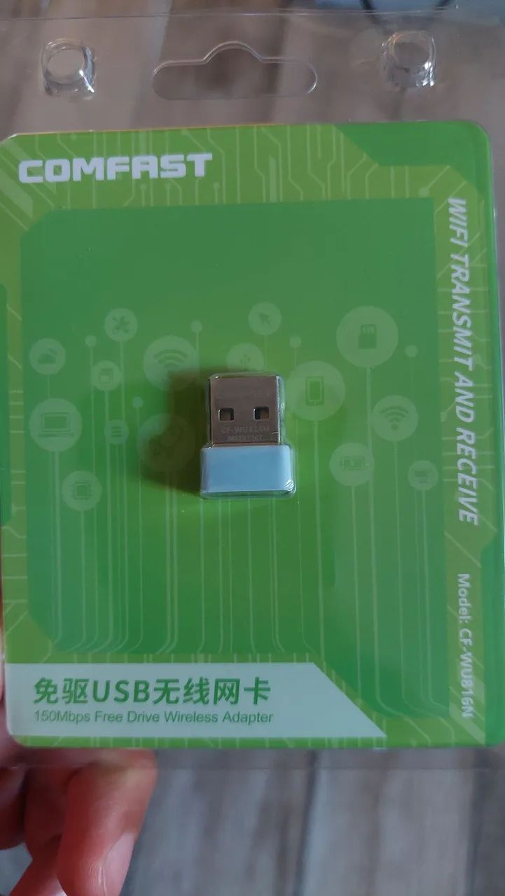 Adaptador Wi-Fi USB 150Mbps Comfast - Foto 2
