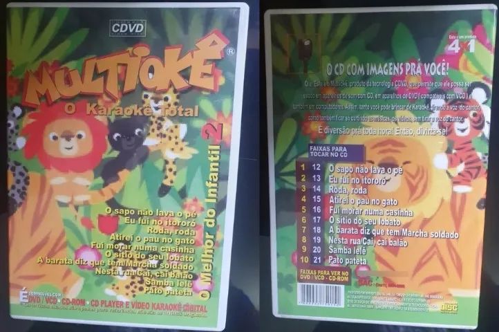 Karaokê, Multiokê, Musiokê, Dvdokê - Vendo Separado -Leia - DVD
