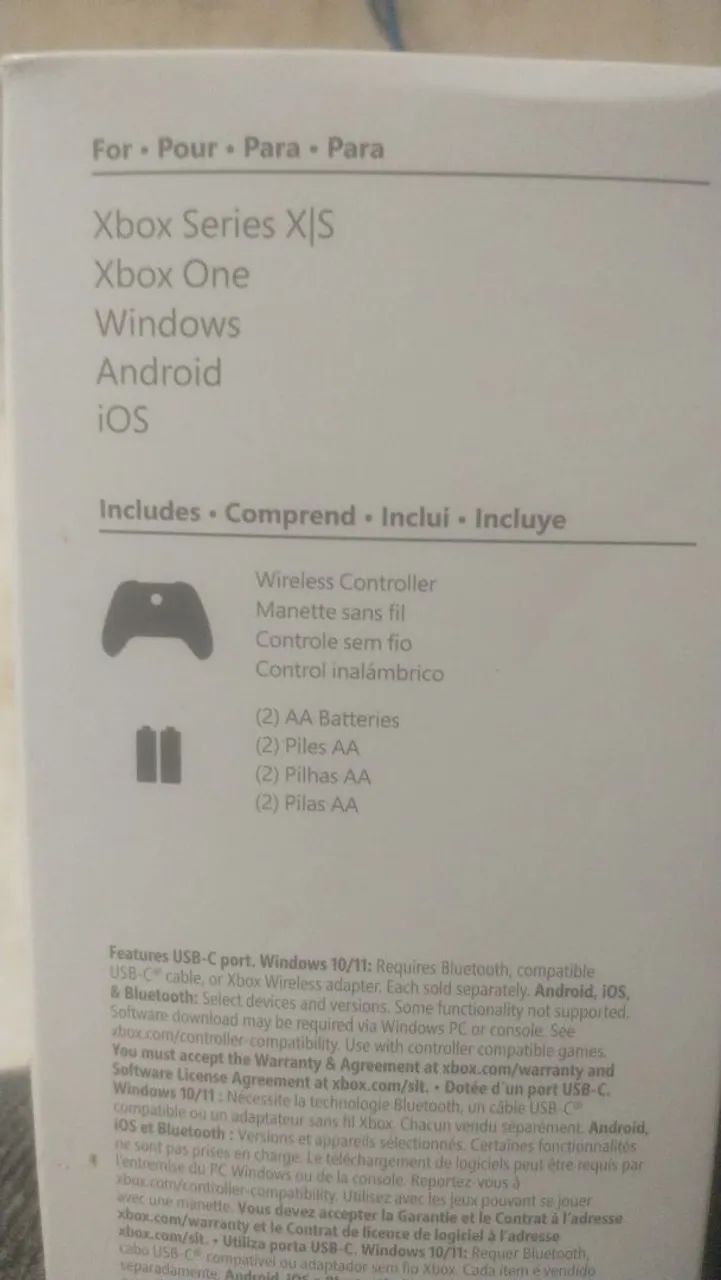 Controle wireless Xbox Séries X|S64167740014210122