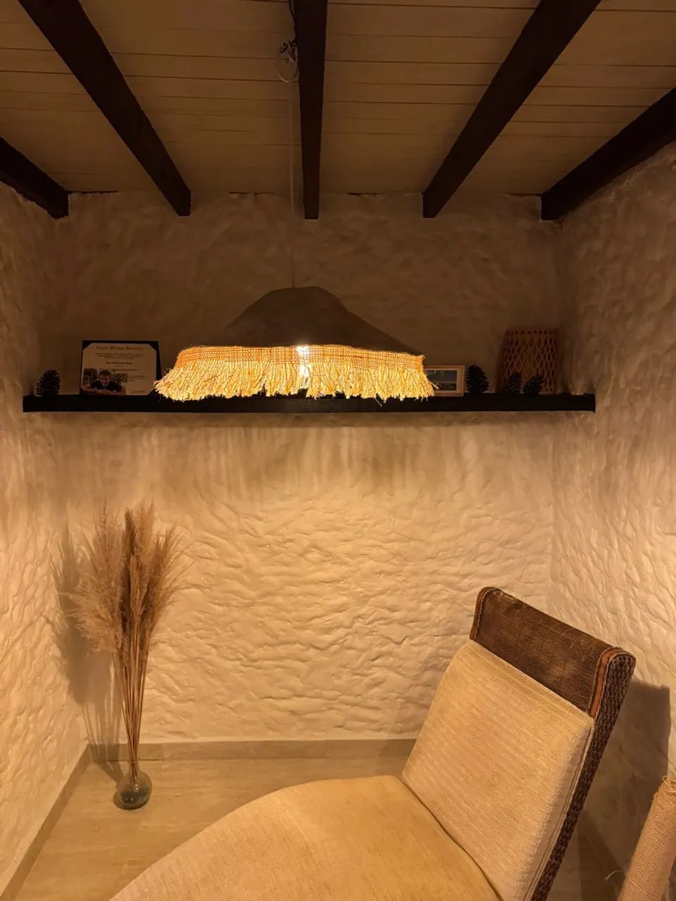 Luminária de teto artesanal - Foto 6