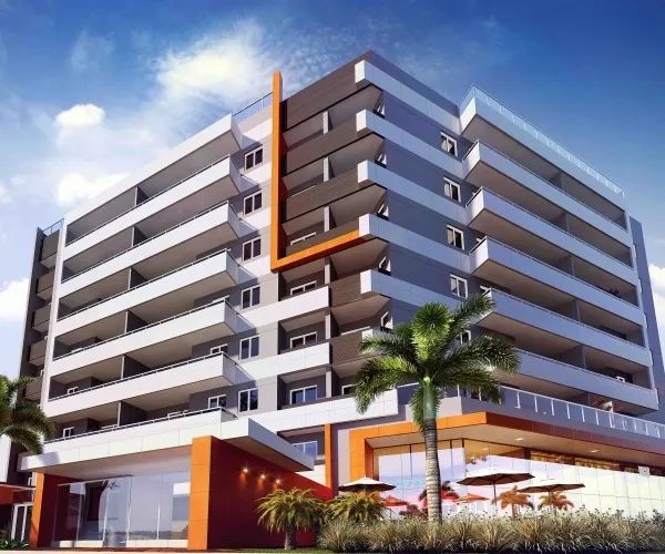 Em construção, o empreendimento contará com apartamentos de 3 quartos com suíte.
