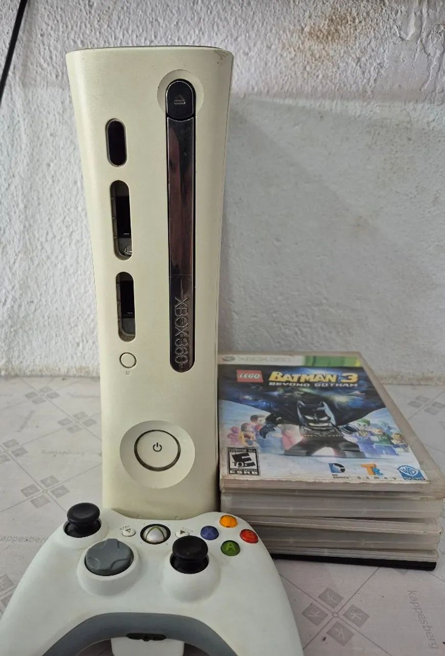 Xbox 360 branco  - Foto 2