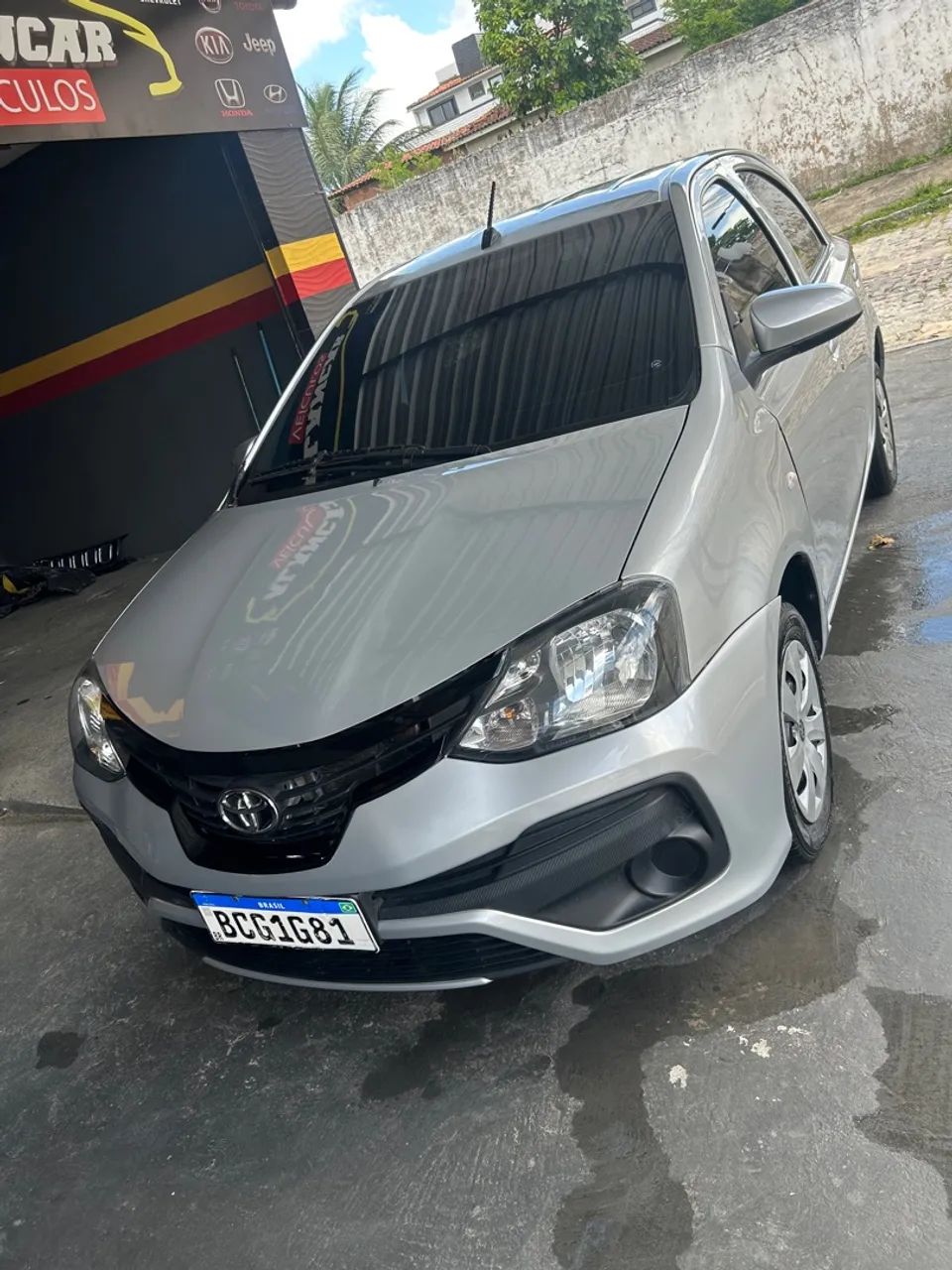 Etios 2019 (recuperado leilao) Preço Real. Vistoriado 2025. Financio/aceito cartão. - Foto 2