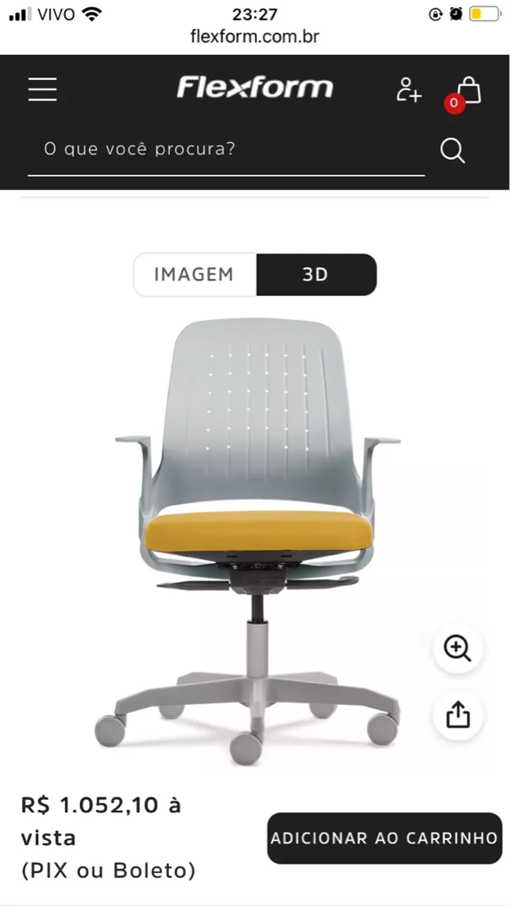 Cadeira de Escritório Flexform