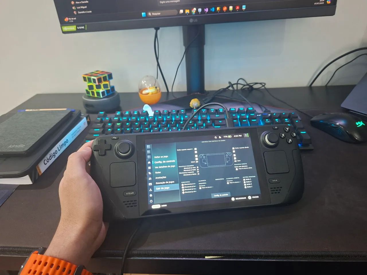 Steam deck LCD 256GB - Consoles de Vídeo Game - Quinta da Paineira